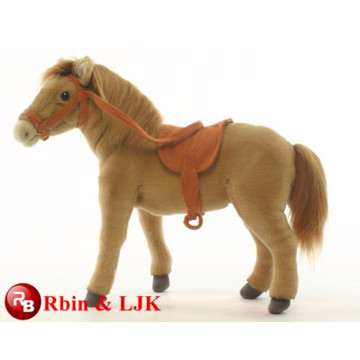 Meet EN71 and ASTM standard ICTI plush toy factory horse toy